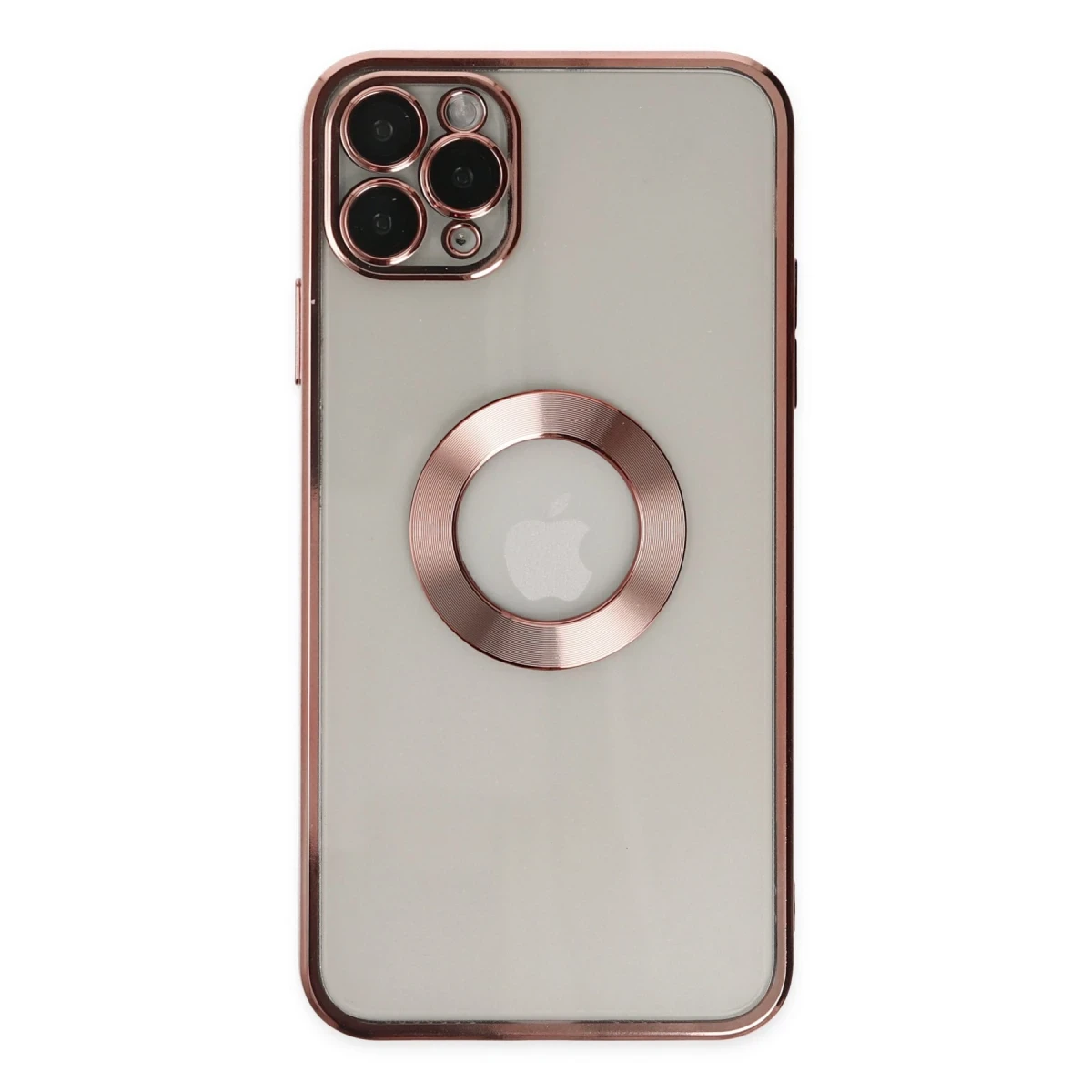 Newface Apple iPhone 11 Pro Kılıf Slot Silikon - Rose Gold — görsel 4