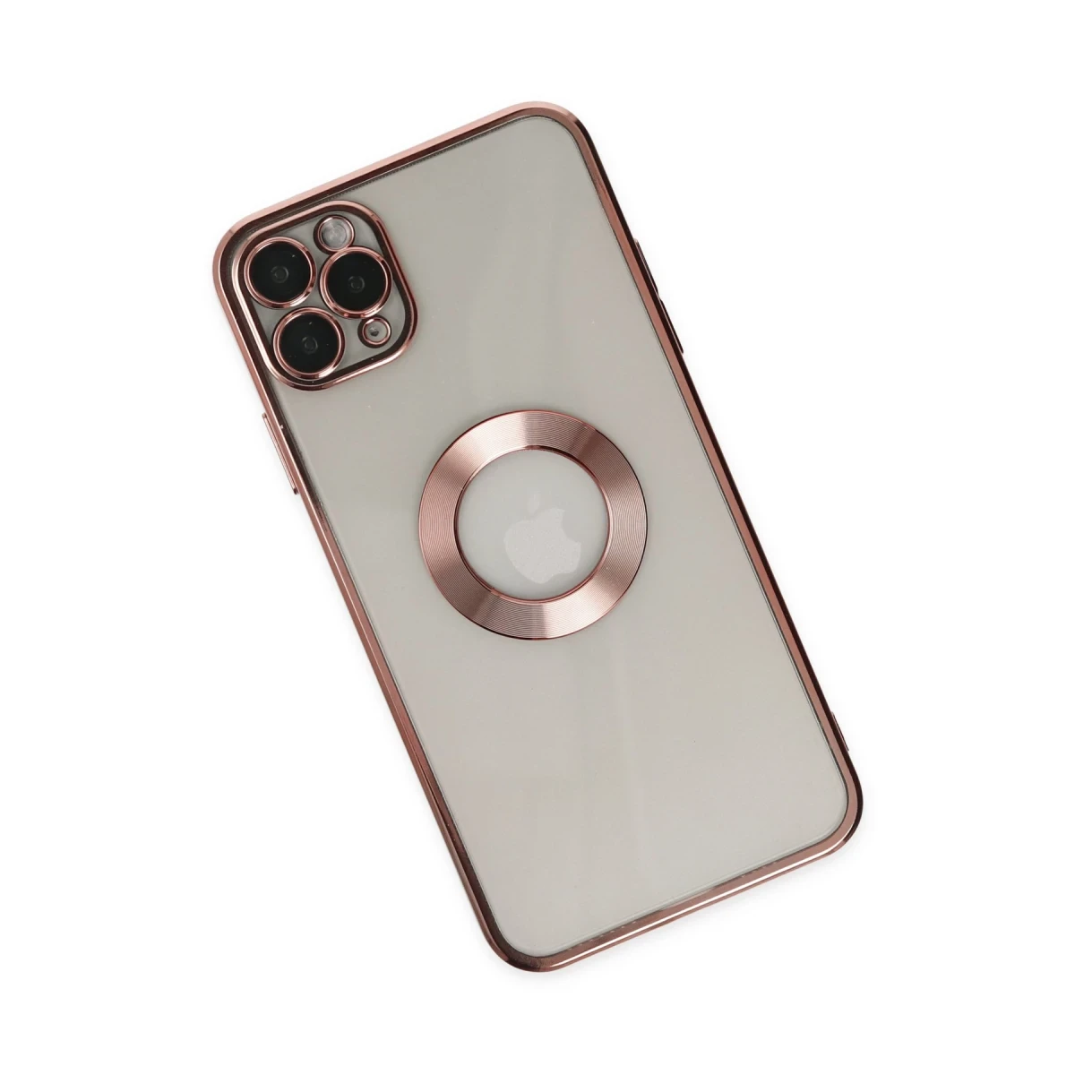 Newface Apple iPhone 11 Pro Kılıf Slot Silikon - Rose Gold — görsel 6
