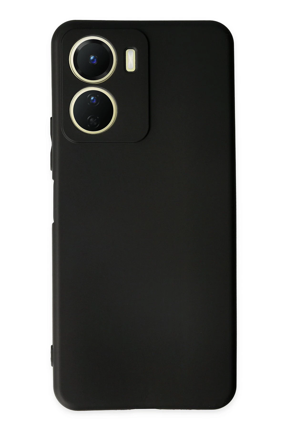 Newface Vivo Y16 Kılıf First Silikon - Siyah
