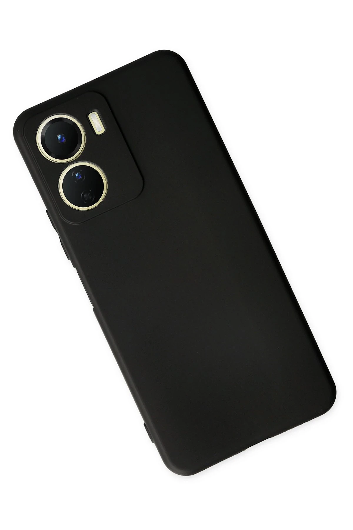 Newface Vivo Y16 Kılıf First Silikon - Siyah