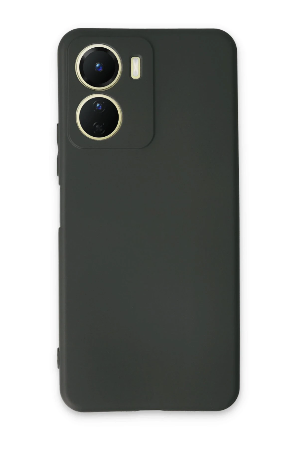 Newface Vivo Y16 Kılıf First Silikon - Koyu Yeşil