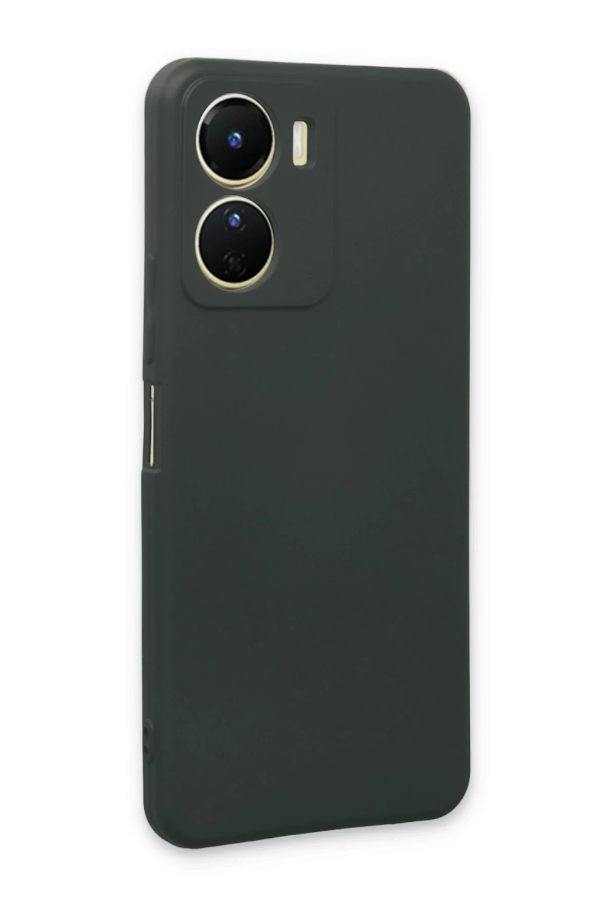 Newface Vivo Y16 Kılıf First Silikon - Koyu Yeşil