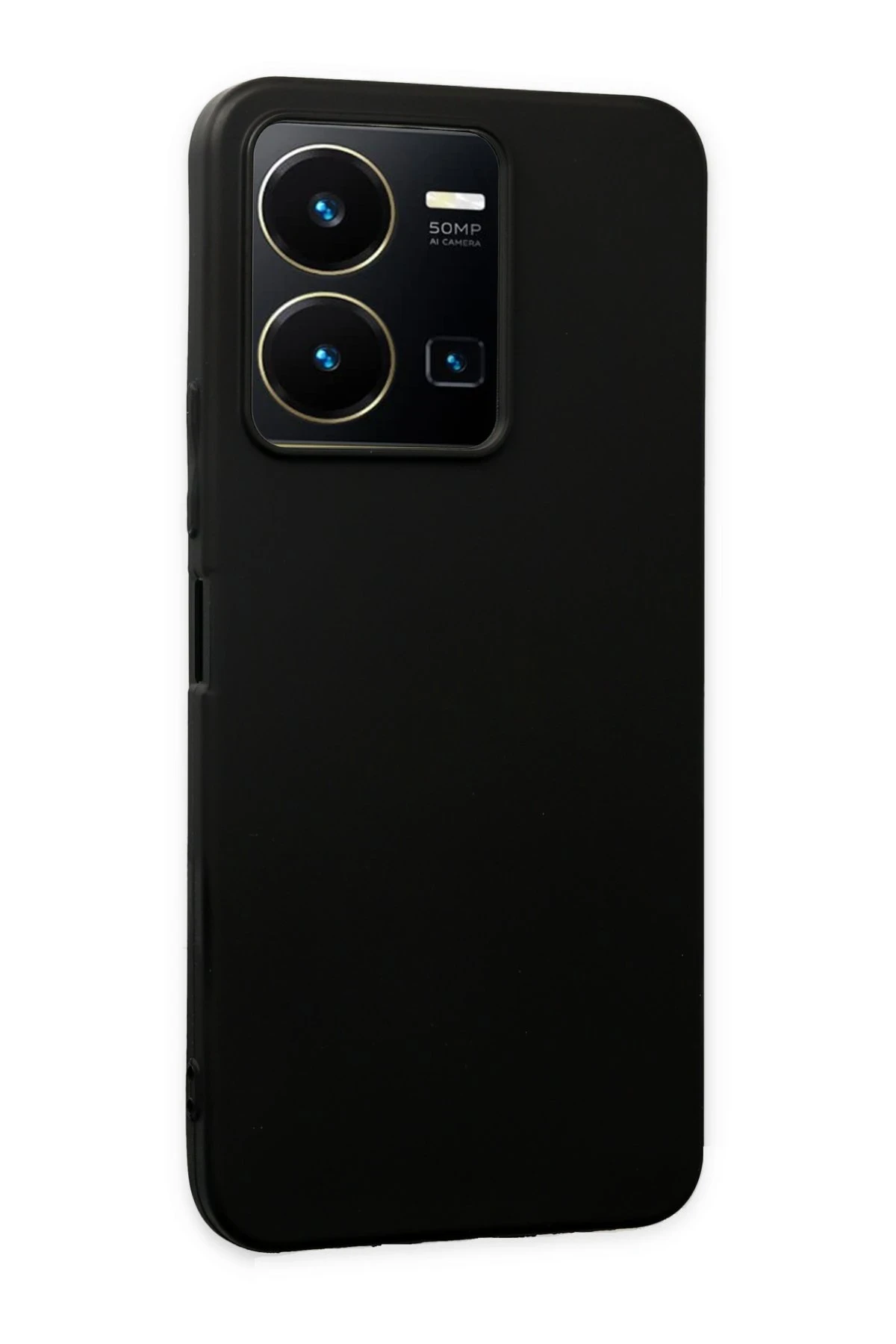 Newface Vivo Y35 Kılıf First Silikon - Siyah
