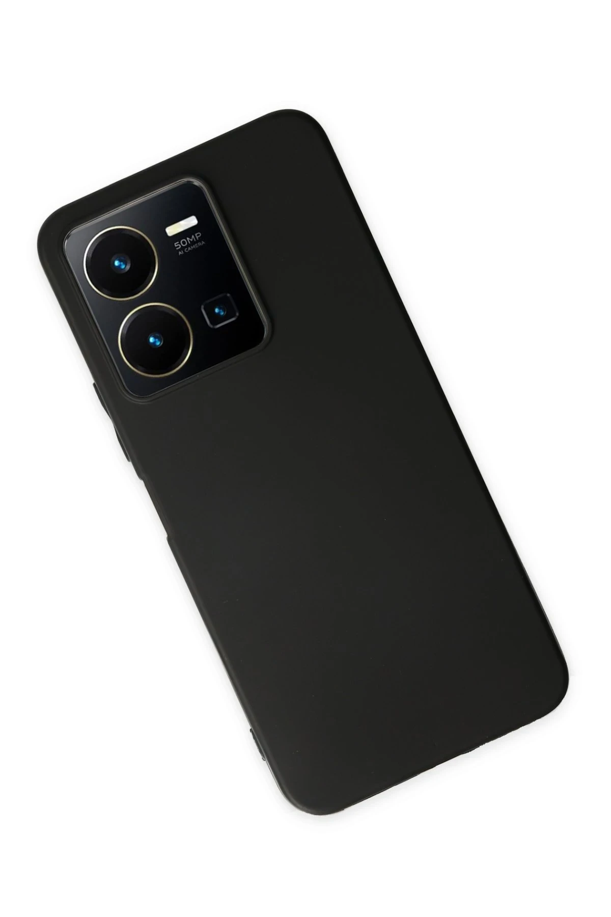 Newface Vivo Y35 Kılıf First Silikon - Siyah