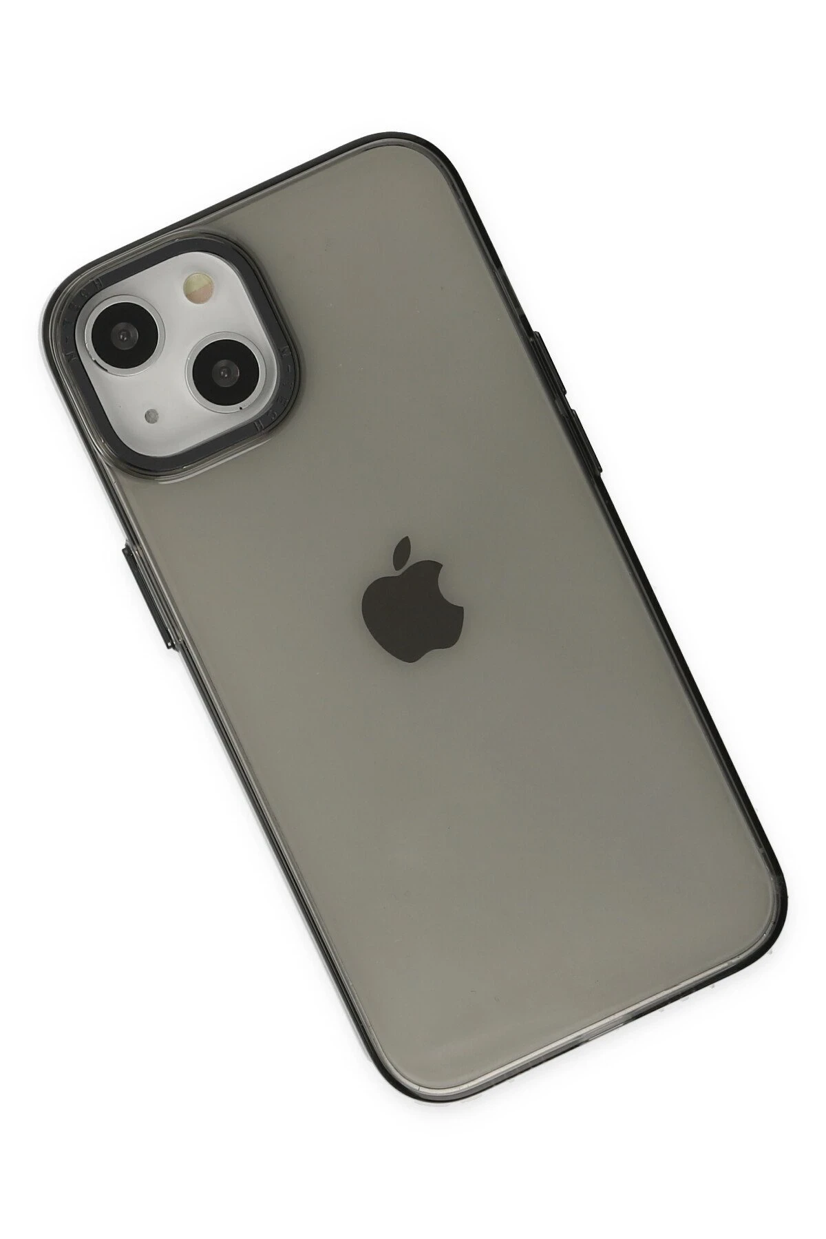 Newface Apple iPhone 13 Kılıf Anka PC Sert Metal Kapak - Siyah — görsel 3