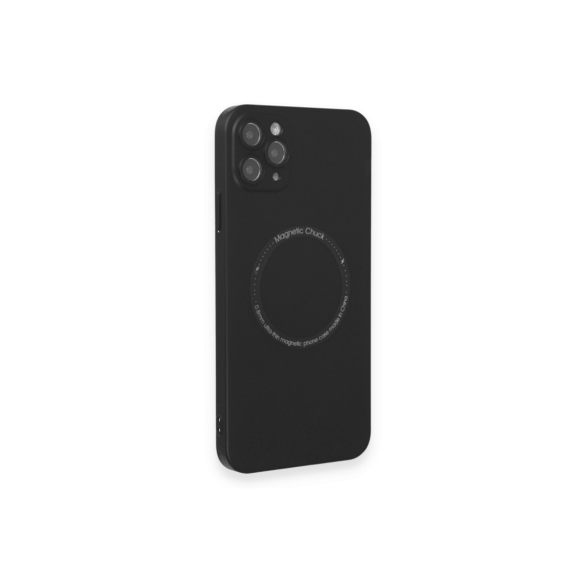 Newface Apple iPhone 11 Pro Max Kılıf Jack Magneticsafe Lens Silikon - Siyah — görsel 12