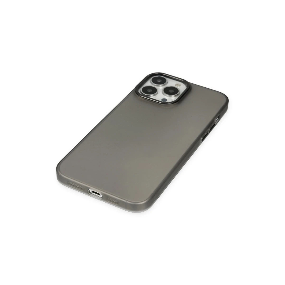 Newface Apple iPhone 14 Pro Kılıf Modos Metal Kapak - Siyah — görsel 9