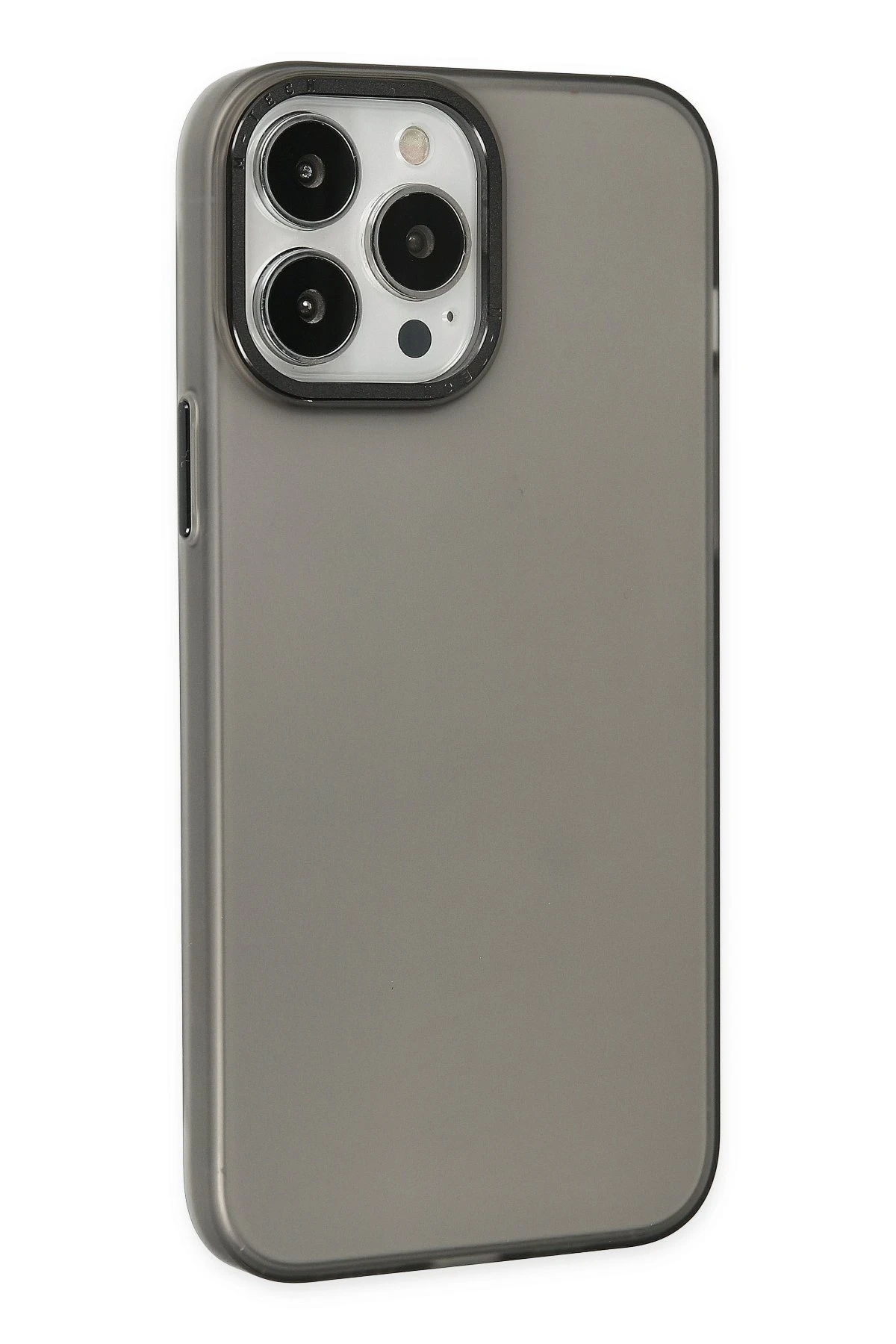 Newface iPhone 14 Pro Max Kılıf Modos Metal Kapak - Siyah