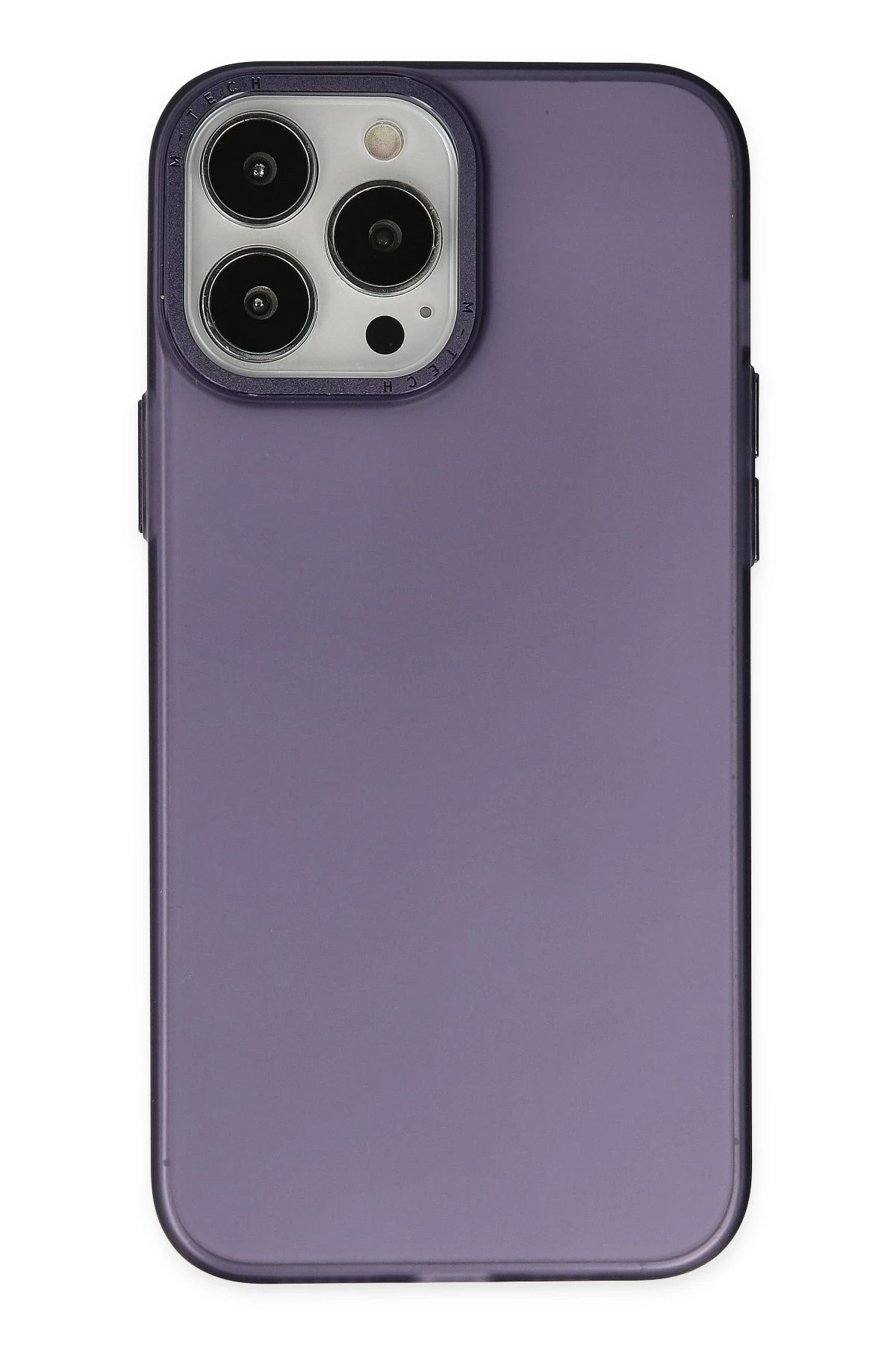 Newface iPhone 14 Pro Max Kılıf Modos Metal Kapak - Mor