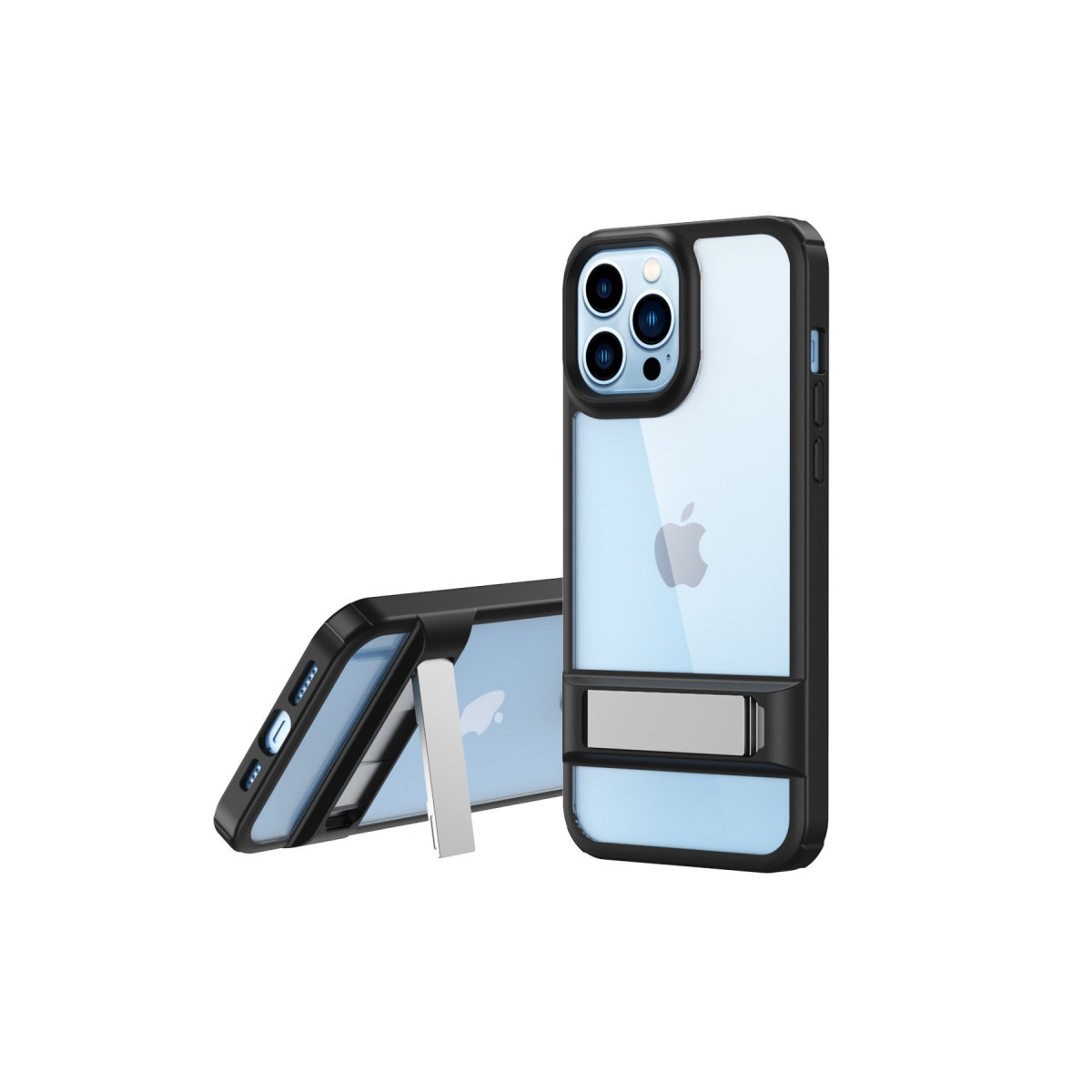 Newface Apple iPhone 14 Pro Kılıf Rolet Stand Kapak - Siyah — görsel 3