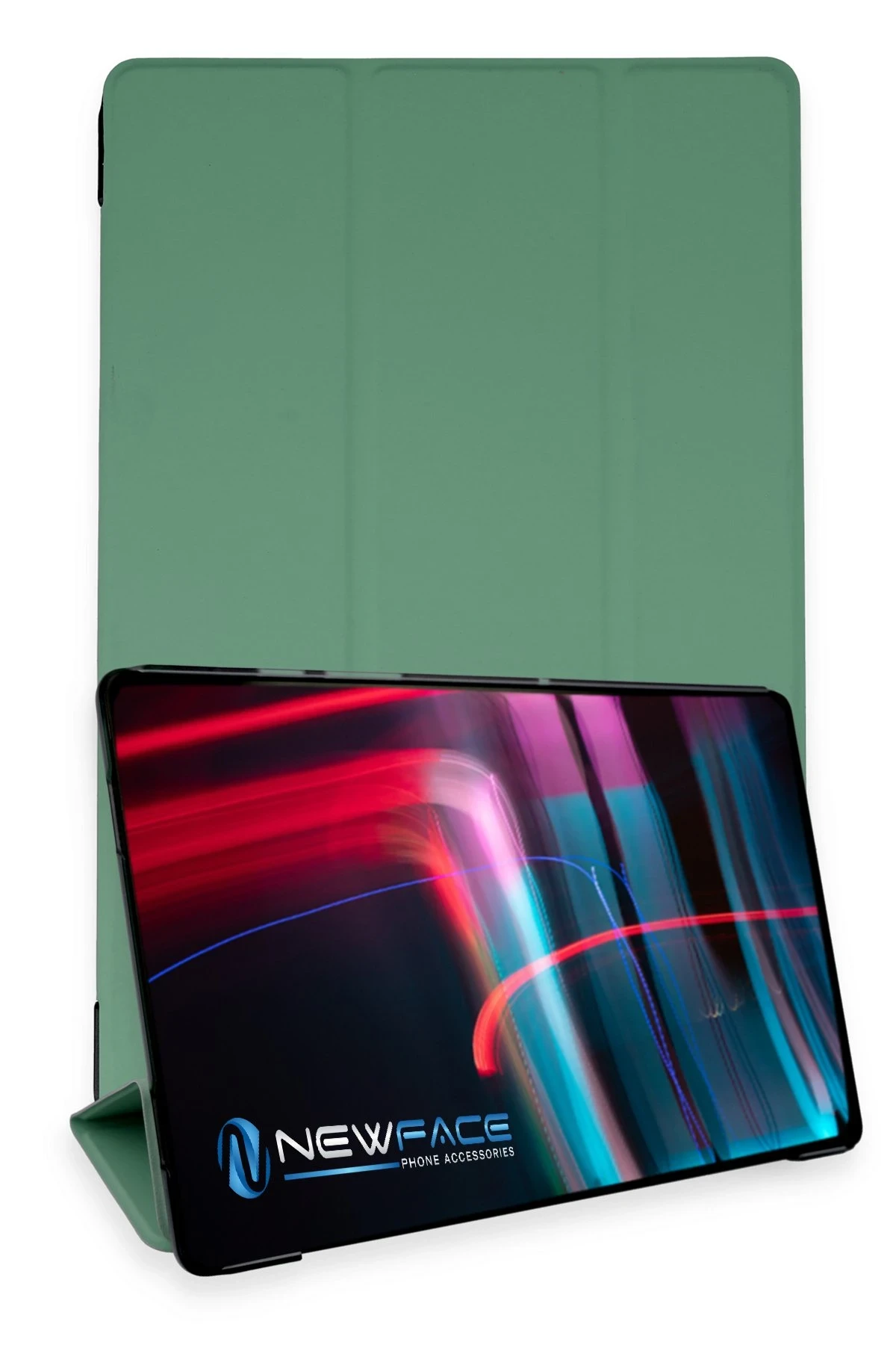 Newface Xiaomi Redmi Pad Kılıf Tablet Smart Kılıf - Koyu Yeşil