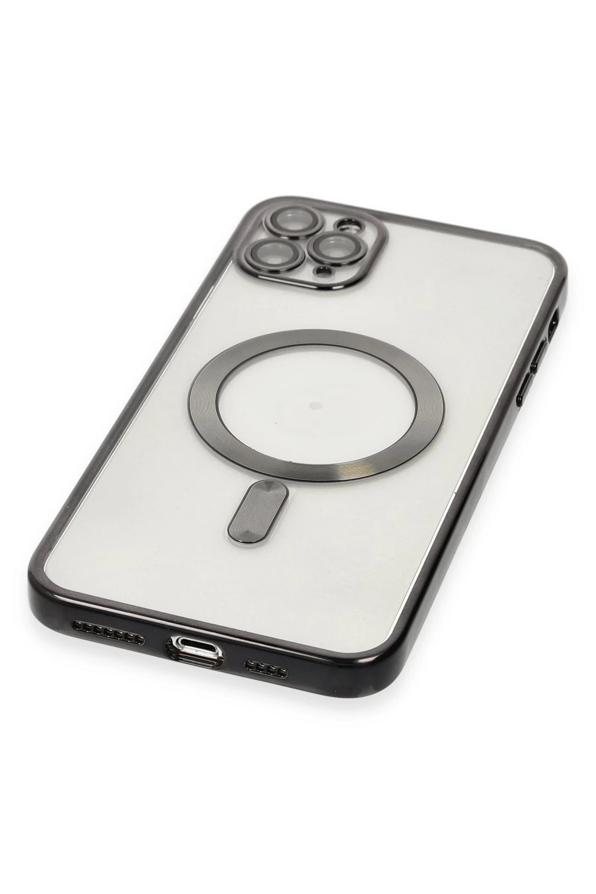 Newface Apple iPhone 11 Pro Kılıf Kross Magneticsafe Kapak - Siyah — görsel 4
