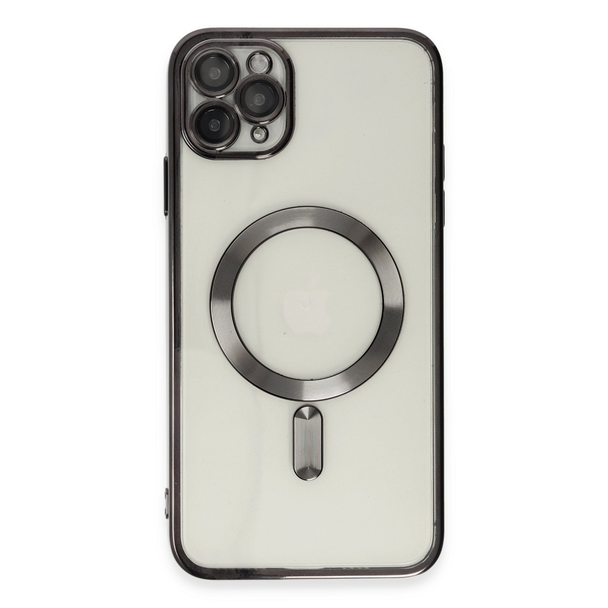 Newface Apple iPhone 11 Pro Max Kılıf Kross Magneticsafe Kapak - Siyah — görsel 9