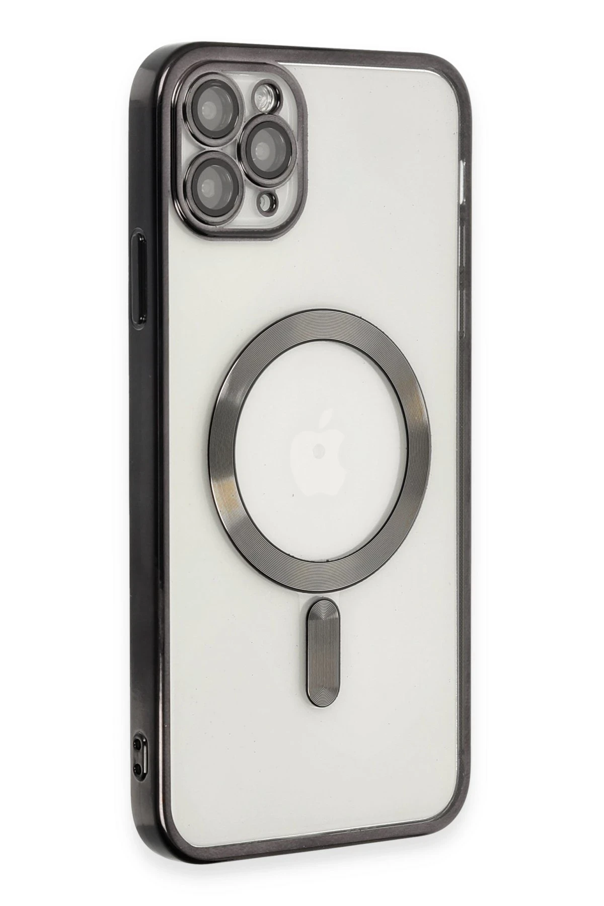 Newface Apple iPhone 11 Pro Max Kılıf Kross Magneticsafe Kapak - Siyah — görsel 2