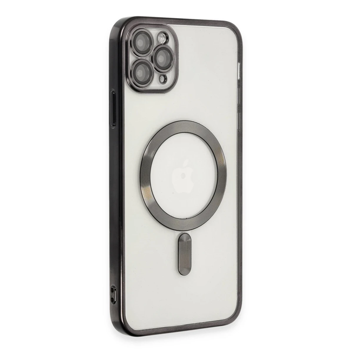 Newface Apple iPhone 11 Pro Max Kılıf Kross Magneticsafe Kapak - Siyah — görsel 6