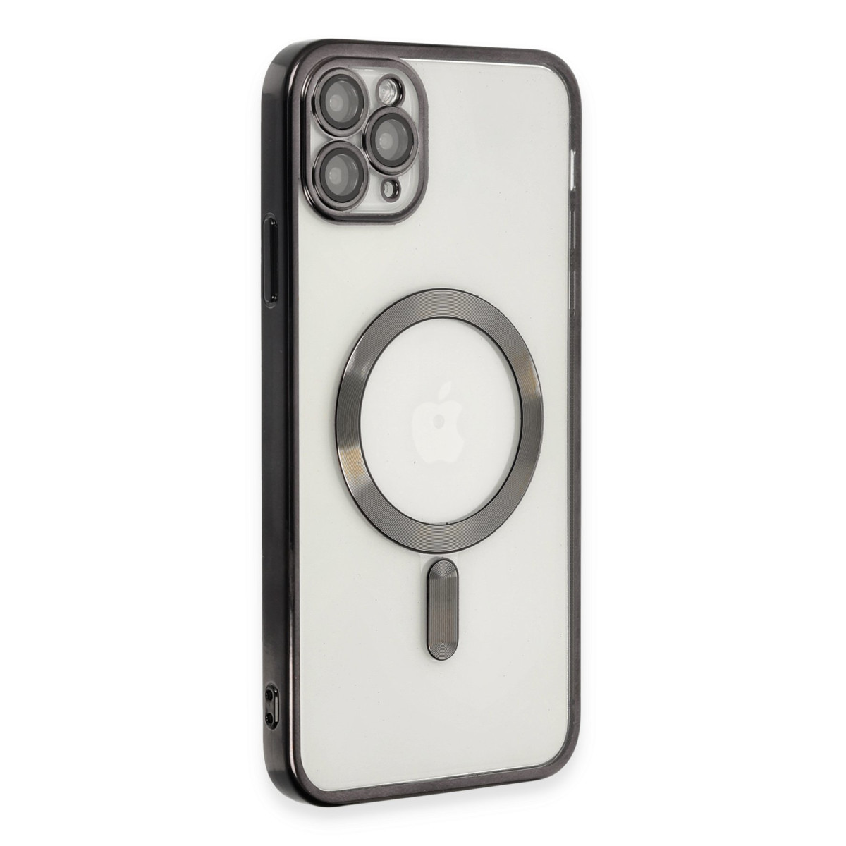 Newface Apple iPhone 11 Pro Max Kılıf Kross Magneticsafe Kapak - Siyah — görsel 10