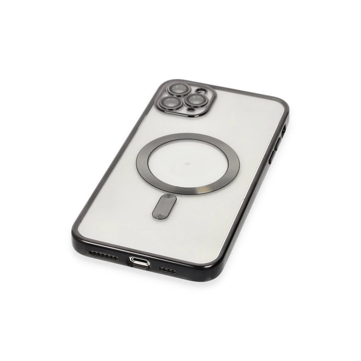 Newface Apple iPhone 11 Pro Max Kılıf Kross Magneticsafe Kapak - Siyah — görsel 8