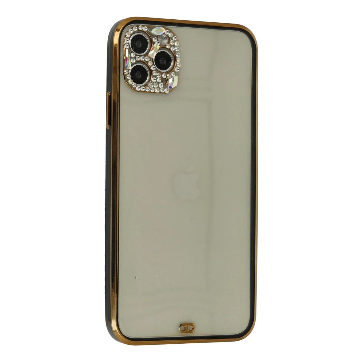 Newface Apple iPhone 11 Pro Kılıf Liva Taşlı Silikon - Siyah — görsel 5