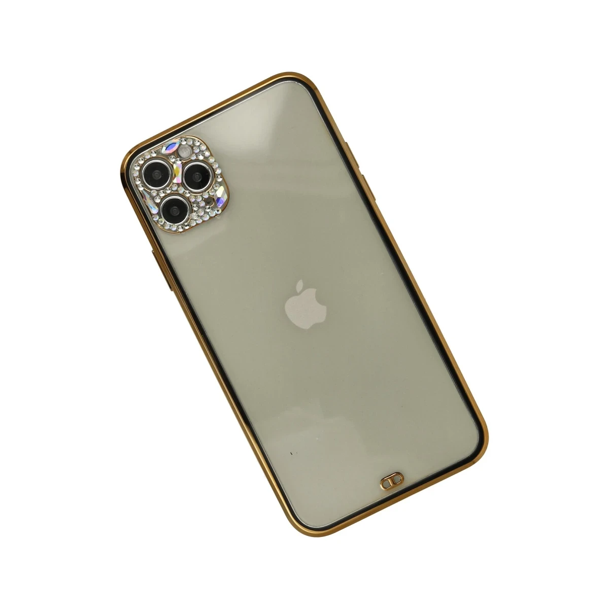 Newface Apple iPhone 11 Pro Kılıf Liva Taşlı Silikon - Siyah — görsel 6