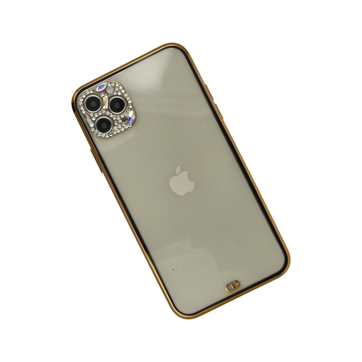 Newface Apple iPhone 11 Pro Kılıf Liva Taşlı Silikon - Siyah — görsel 9