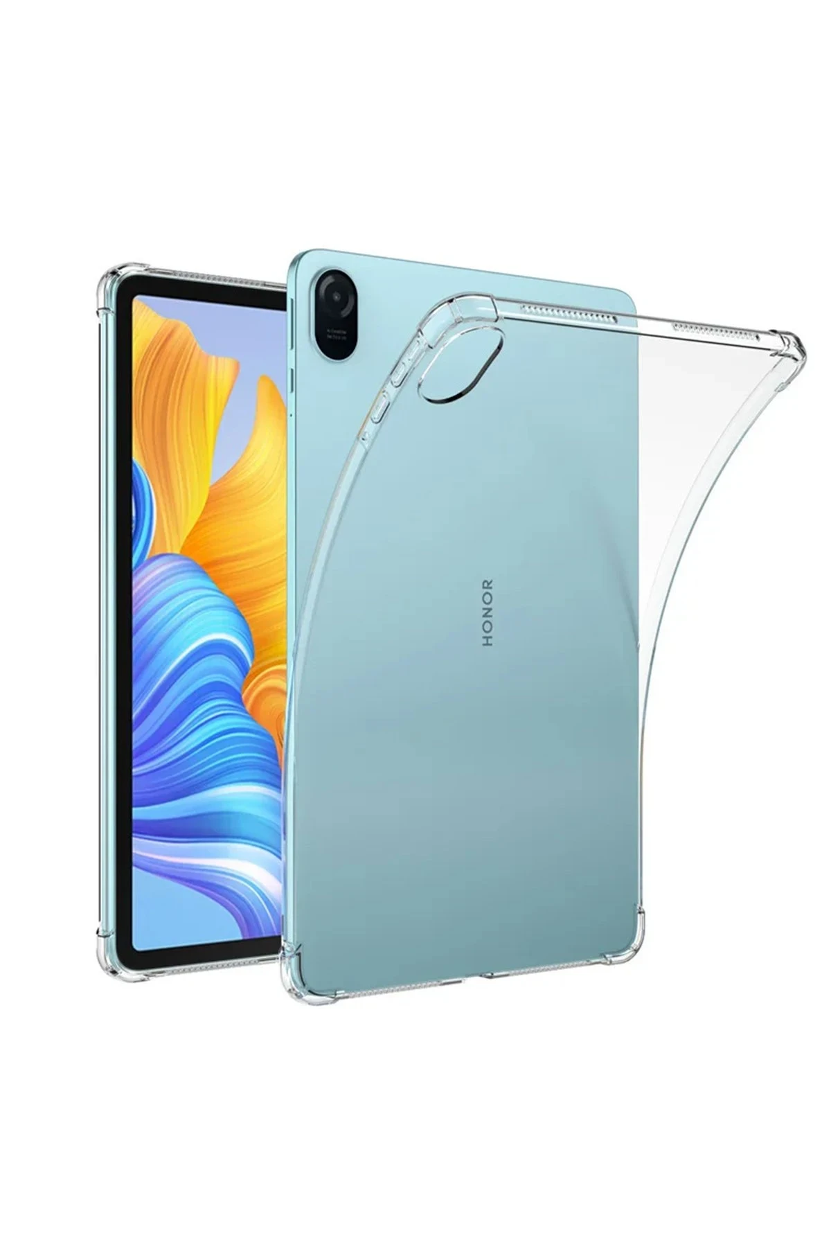 Newface Huawei Honor Pad X9 11.5 Kılıf Anti Shock Tablet Silikon - Şeffaf