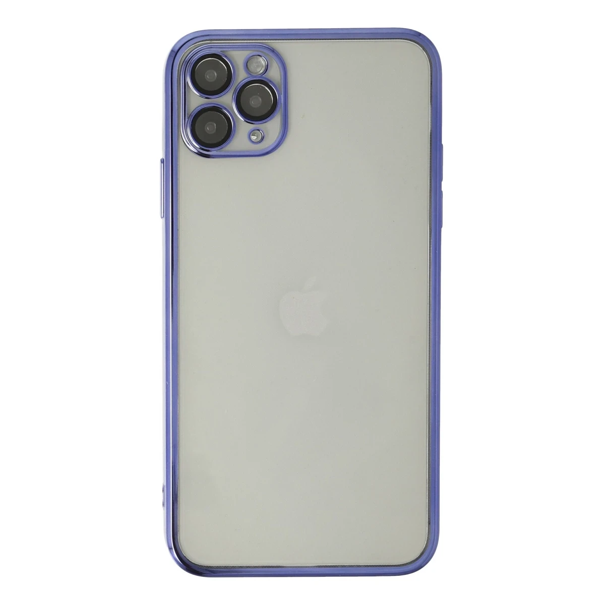 Newface Apple iPhone 11 Pro Kılıf Razer Lensli Silikon - Mor
