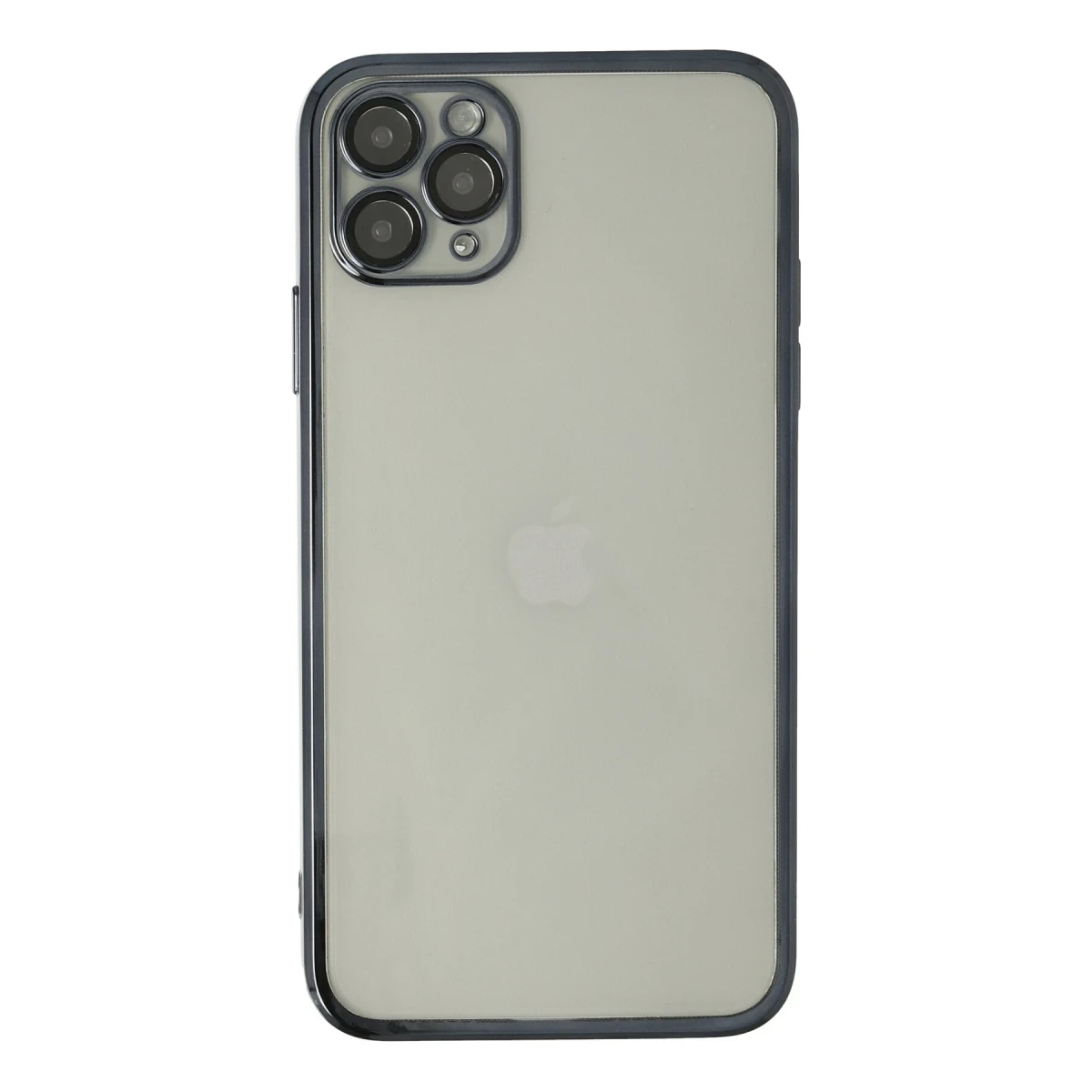 Newface Apple iPhone 11 Pro Max Kılıf Razer Lensli Silikon - Siyah — görsel 4