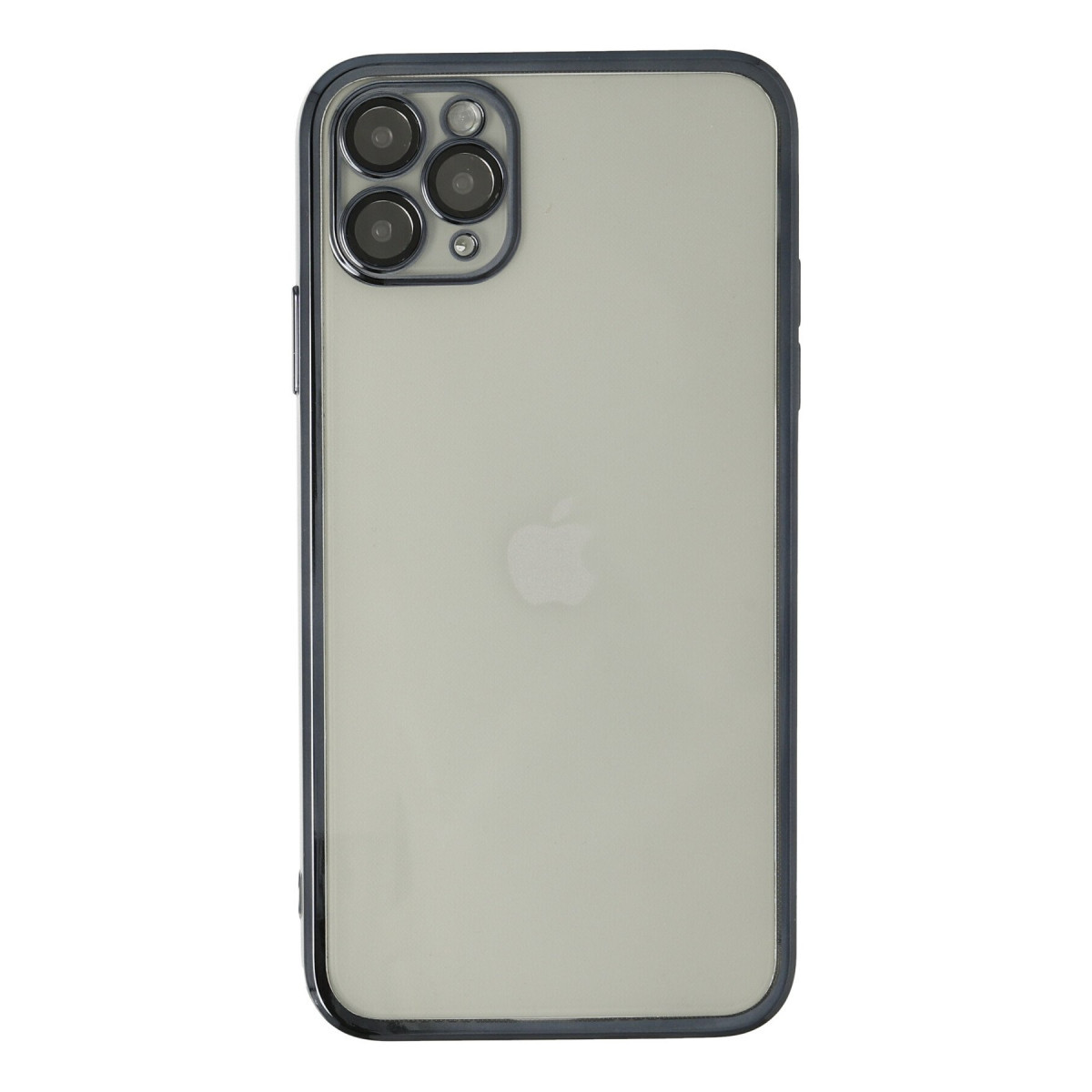 Newface Apple iPhone 11 Pro Max Kılıf Razer Lensli Silikon - Siyah — görsel 7