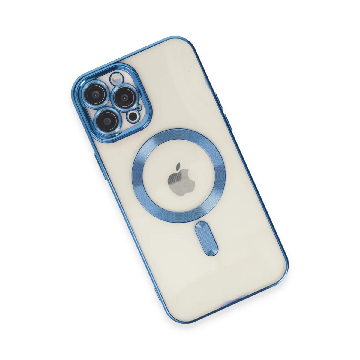 Newface Apple iPhone 12 Pro Max Kılıf Kross Magneticsafe Kapak - Sierra Blue