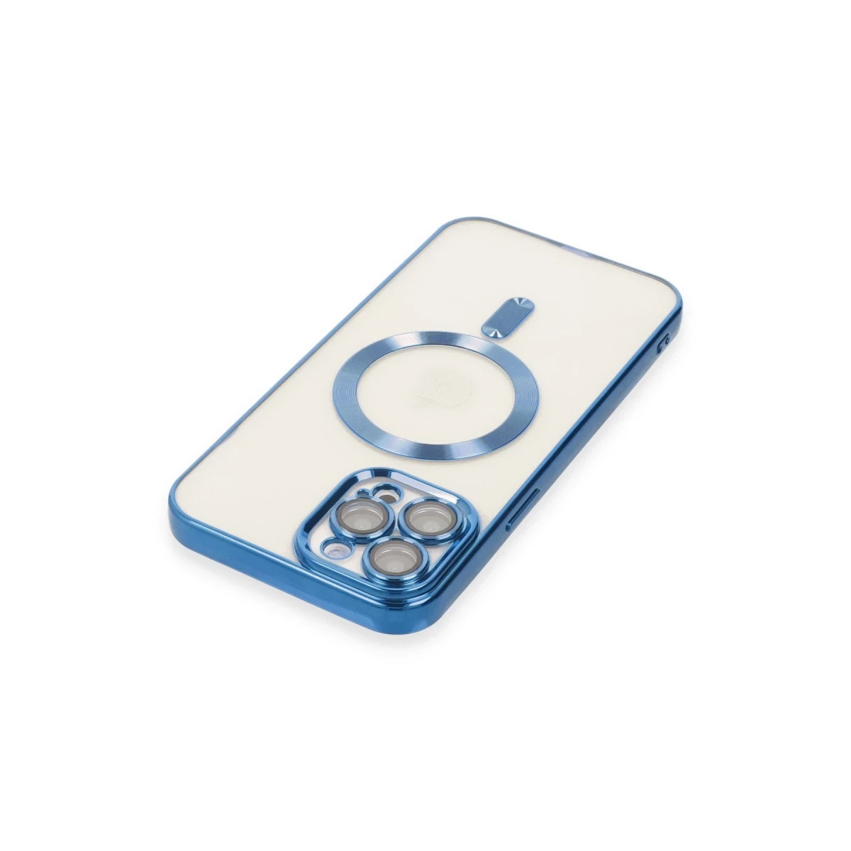 Newface Apple iPhone 12 Pro Max Kılıf Kross Magneticsafe Kapak - Sierra Blue