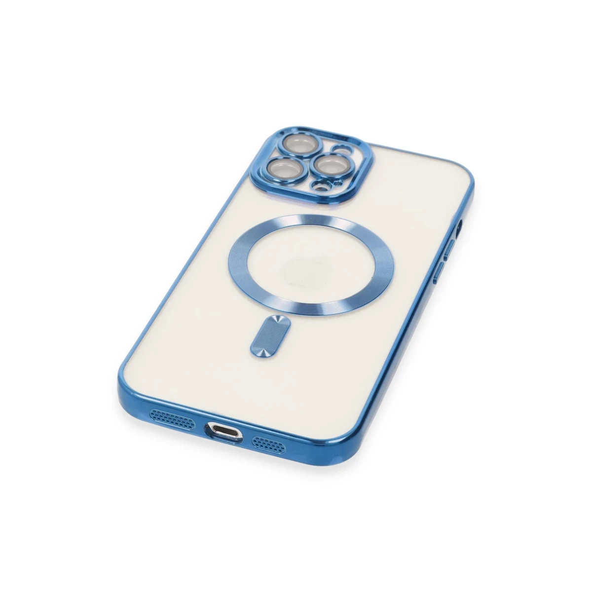 Newface Apple iPhone 12 Pro Max Kılıf Kross Magneticsafe Kapak - Sierra Blue