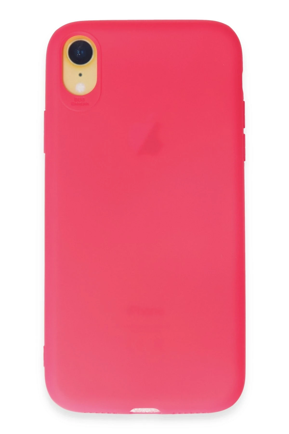 Newface iPhone XR Kılıf First Silikon - Pembe