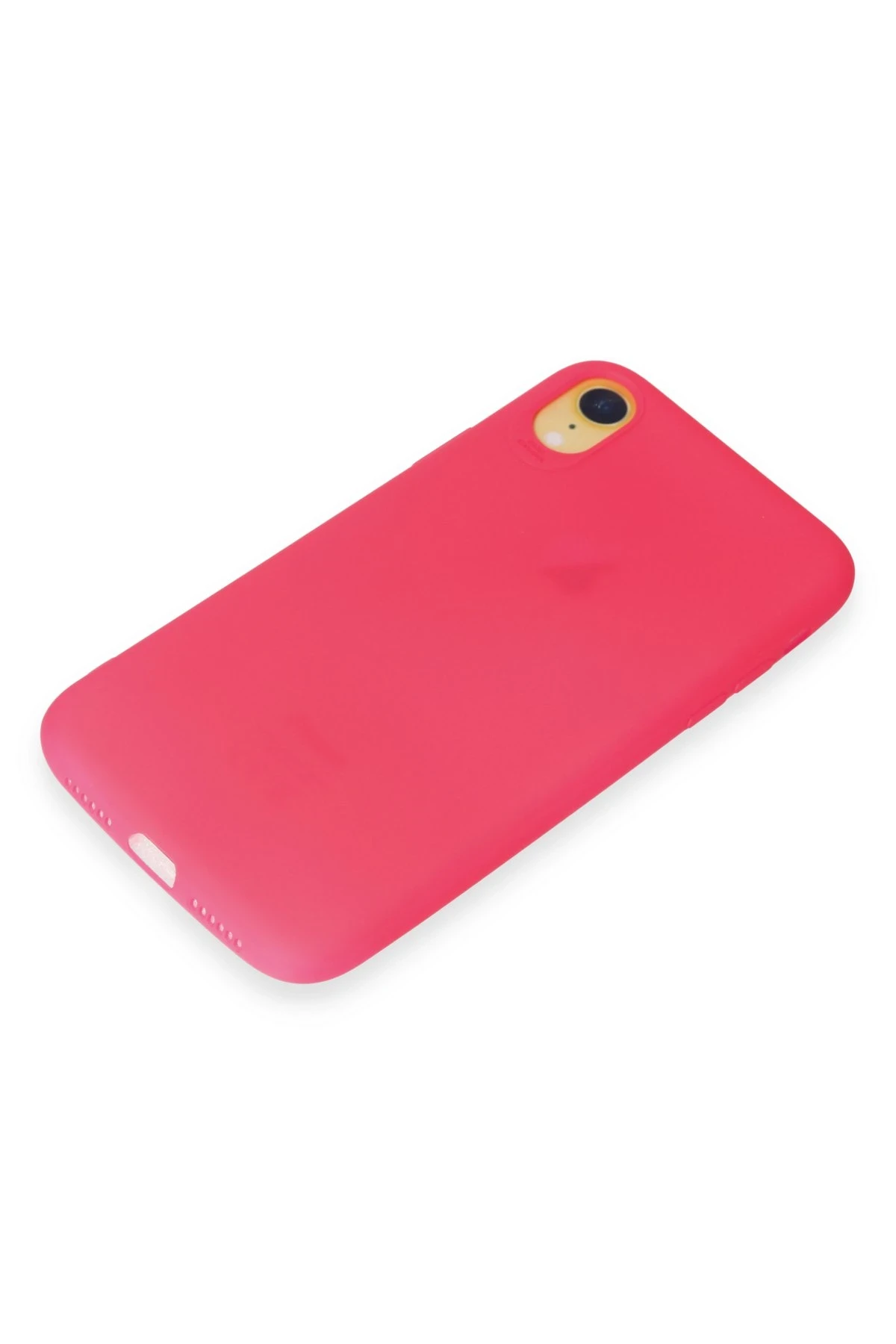 Newface iPhone XR Kılıf First Silikon - Pembe