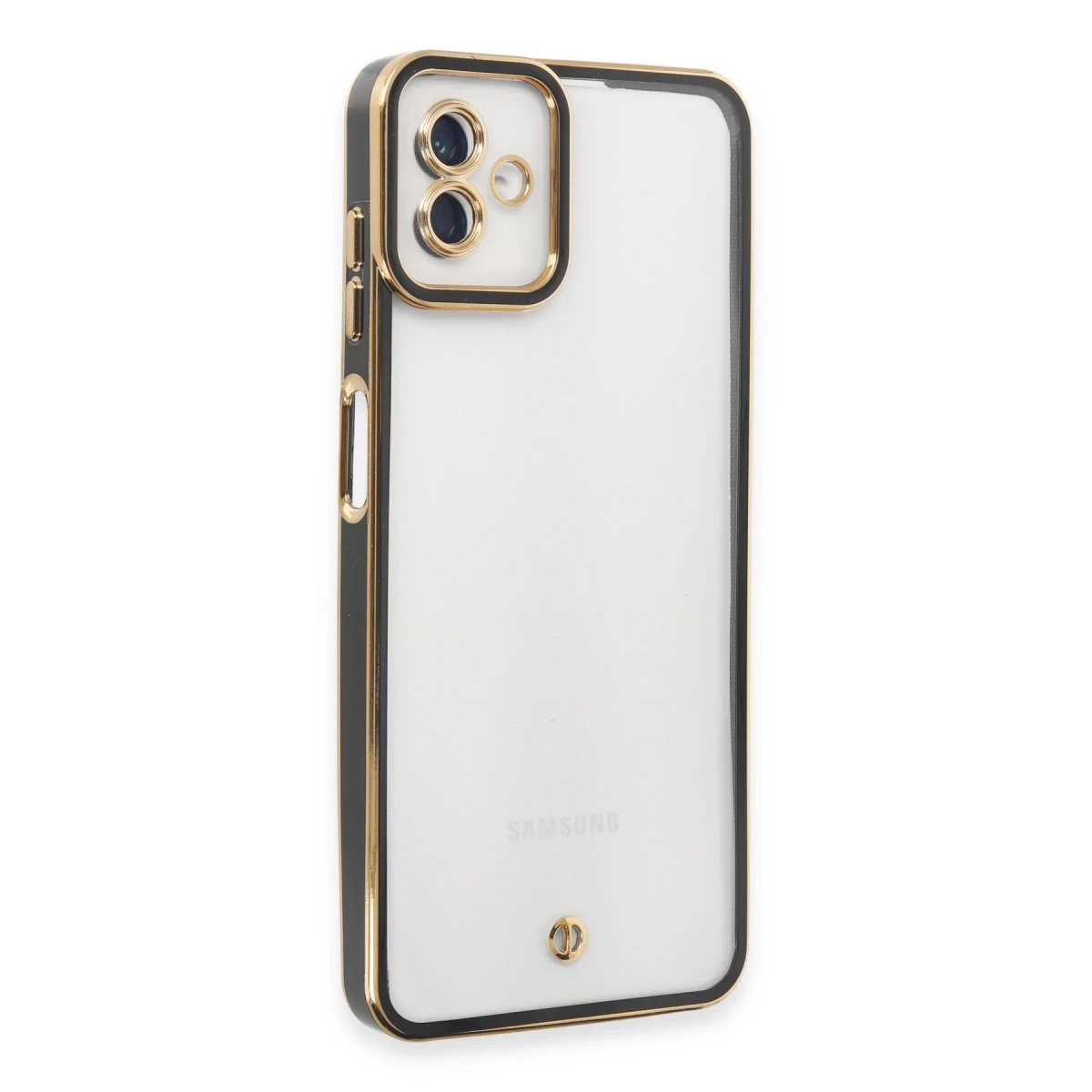 Newface Samsung Galaxy A04 Kılıf Liva Lens Silikon - Siyah — görsel 5