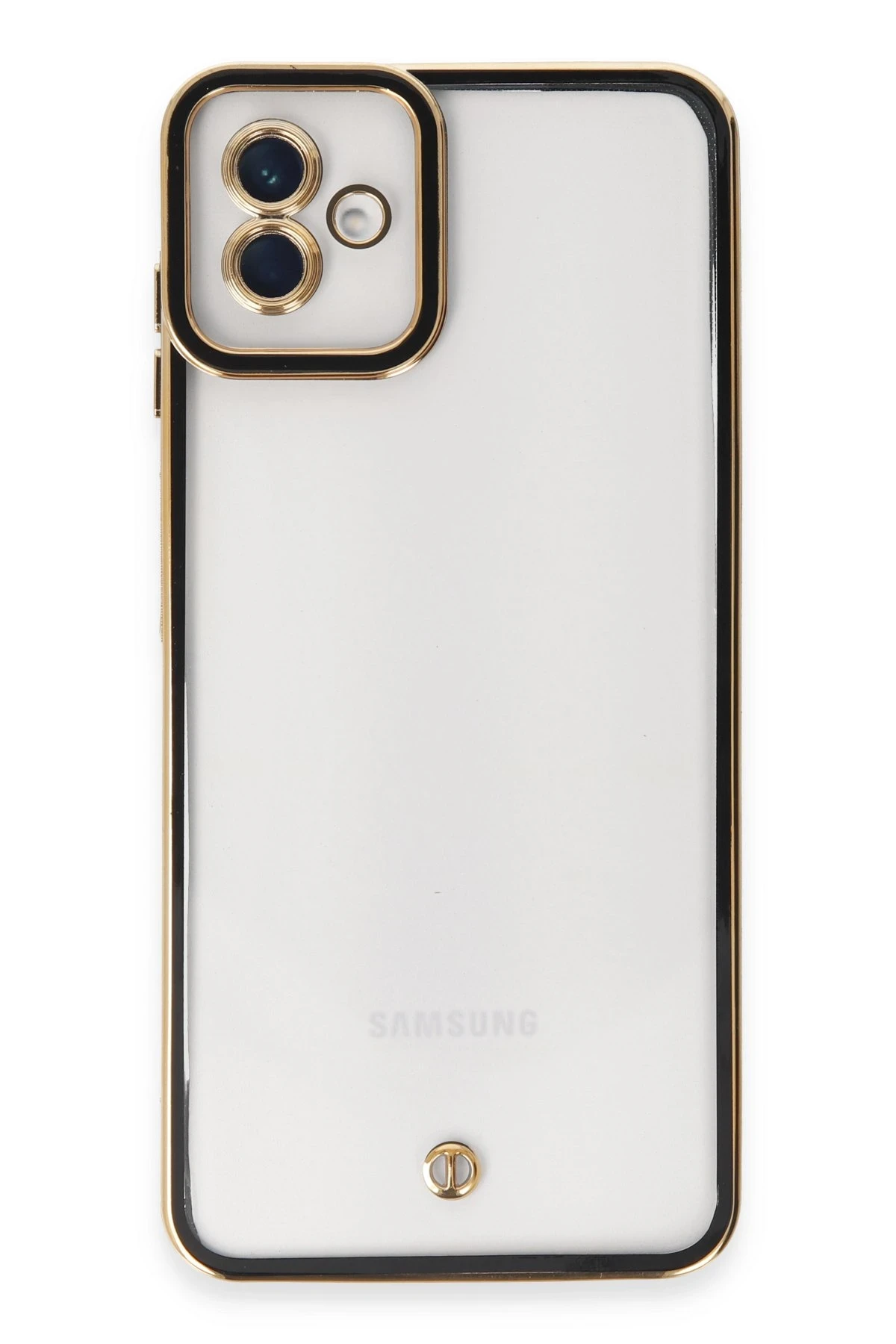 Newface Samsung Galaxy A04 Kılıf Liva Lens Silikon - Siyah