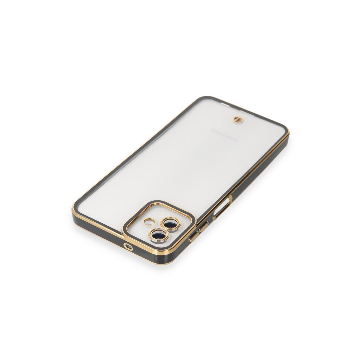Newface Samsung Galaxy A04 Kılıf Liva Lens Silikon - Siyah — görsel 12
