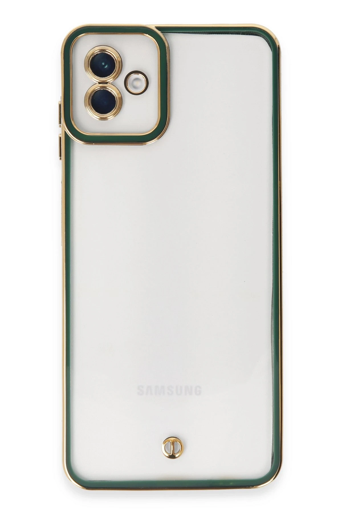 Newface Samsung Galaxy A04 Kılıf Liva Lens Silikon - Yeşil