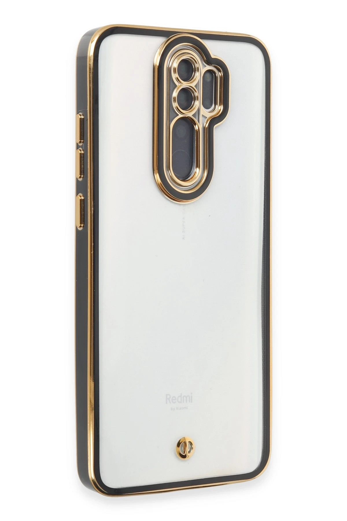 Newface Xiaomi Redmi Note 8 Pro Kılıf Liva Lens Silikon - Siyah
