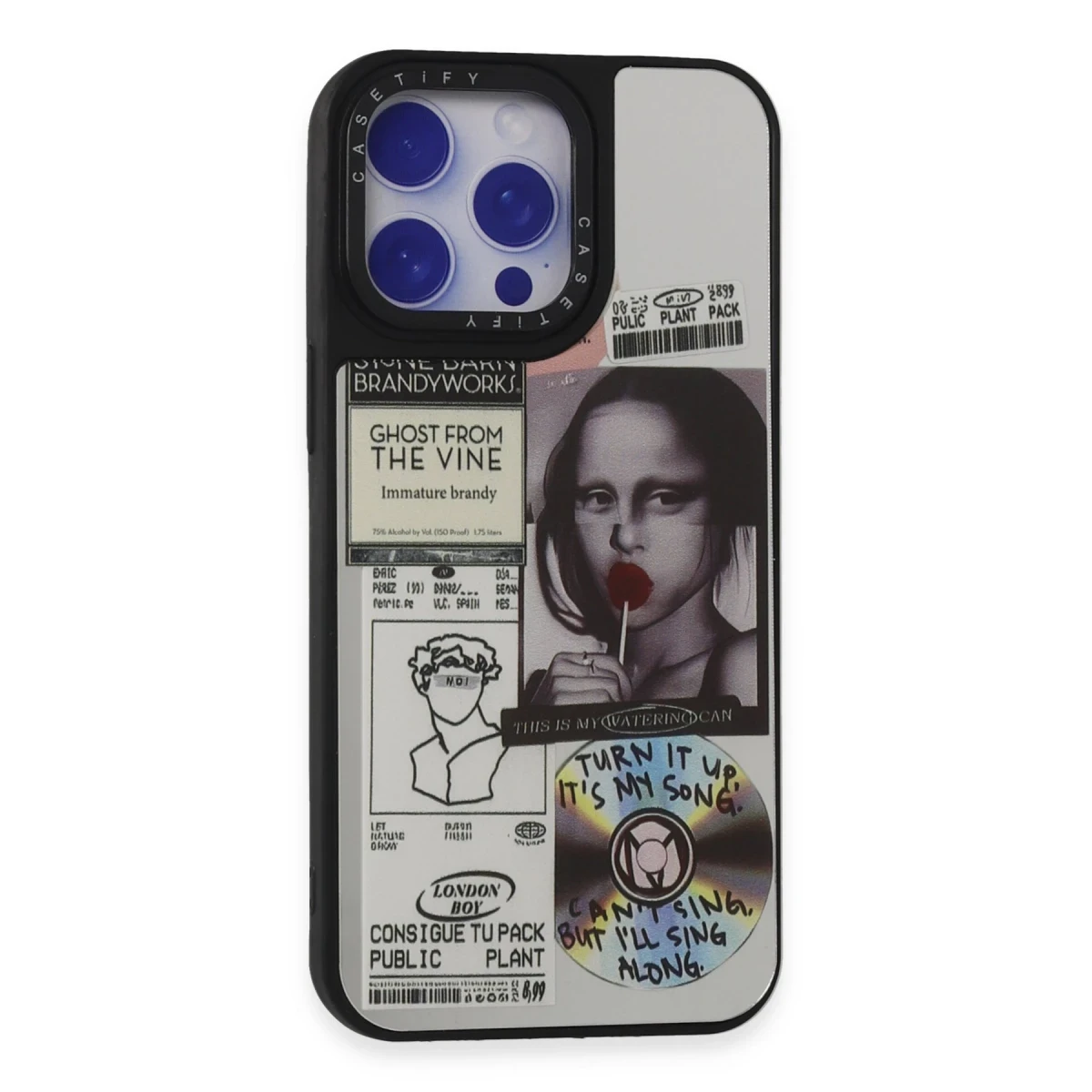 Newface Apple iPhone 15 Pro Kılıf Mirror Desenli Kapak - Mirror - 2 — görsel 5