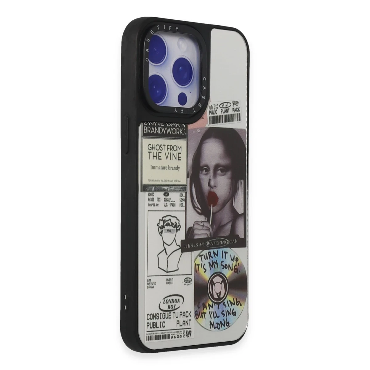 Newface Apple iPhone 15 Pro Kılıf Mirror Desenli Kapak - Mirror - 2 — görsel 6