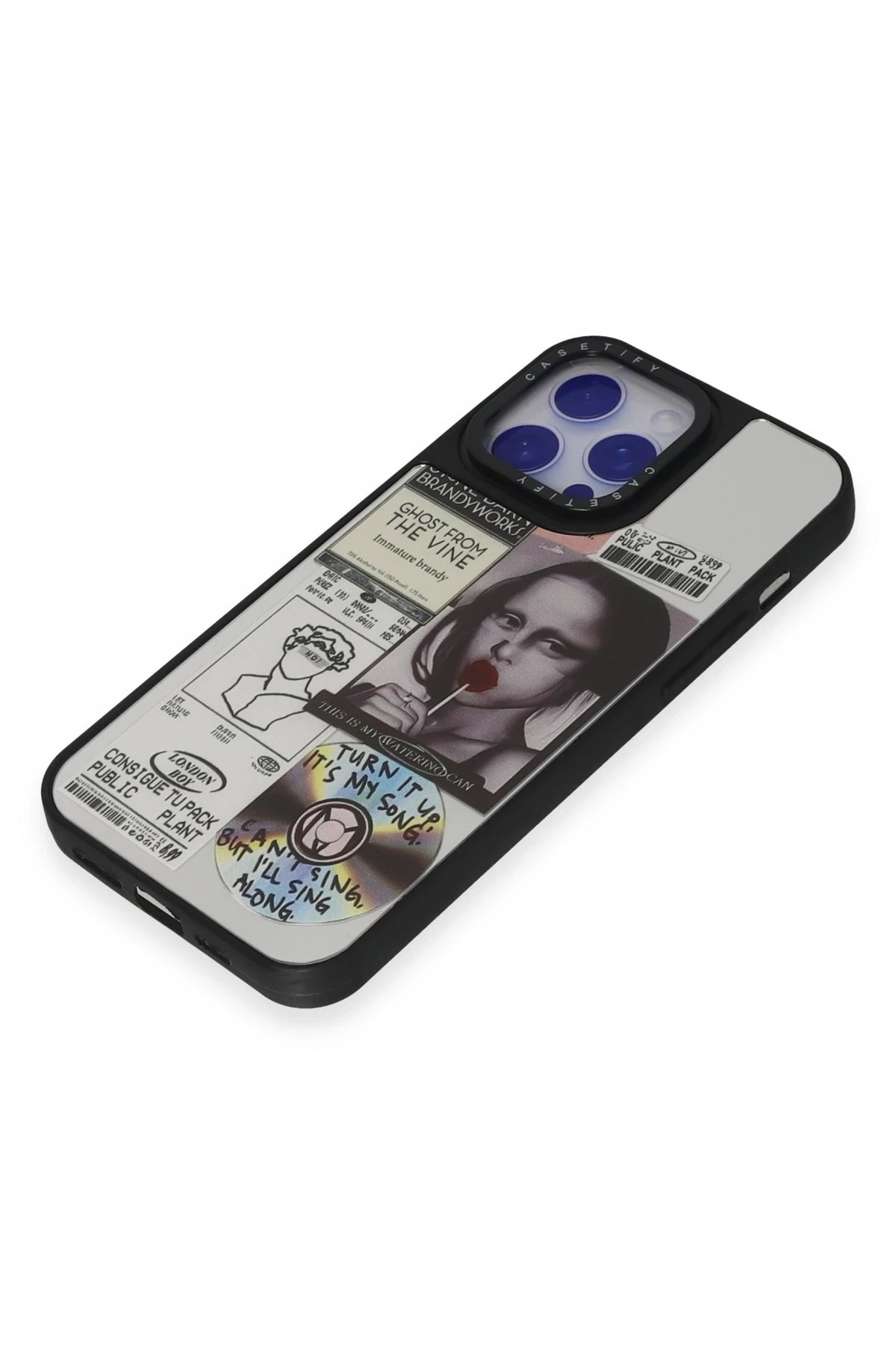 Newface Apple iPhone 15 Pro Kılıf Mirror Desenli Kapak - Mirror - 2 — görsel 4