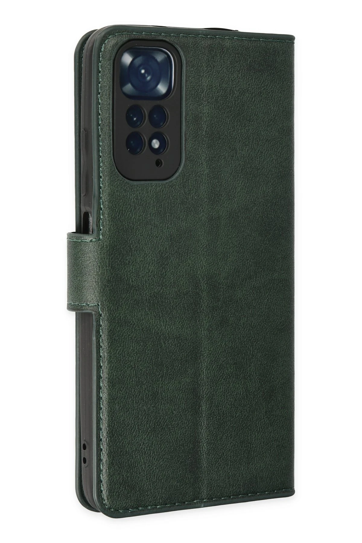 Newface Xiaomi Redmi Note 11S Kılıf Trend S Plus Kapaklı Kılıf - Yeşil — görsel 2