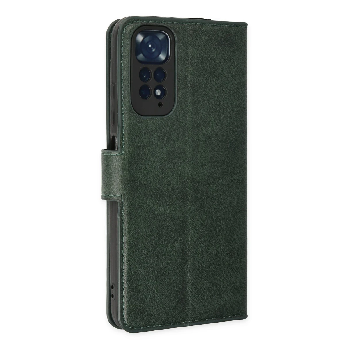 Newface Xiaomi Redmi Note 11S Kılıf Trend S Plus Kapaklı Kılıf - Yeşil — görsel 6