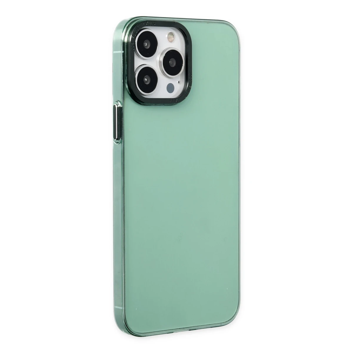 Newface Apple iPhone 13 Pro Kılıf Anka PC Sert Metal Kapak - Yeşil — görsel 6