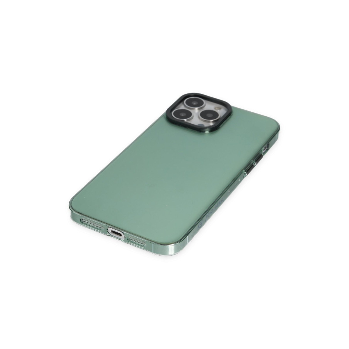 Newface Apple iPhone 13 Pro Kılıf Anka PC Sert Metal Kapak - Yeşil — görsel 11