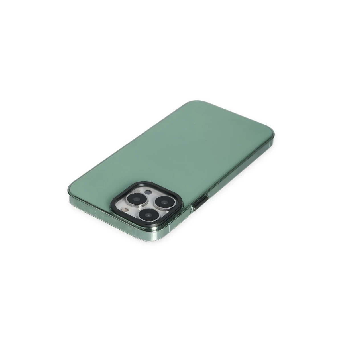 Newface Apple iPhone 13 Pro Kılıf Anka PC Sert Metal Kapak - Yeşil — görsel 8