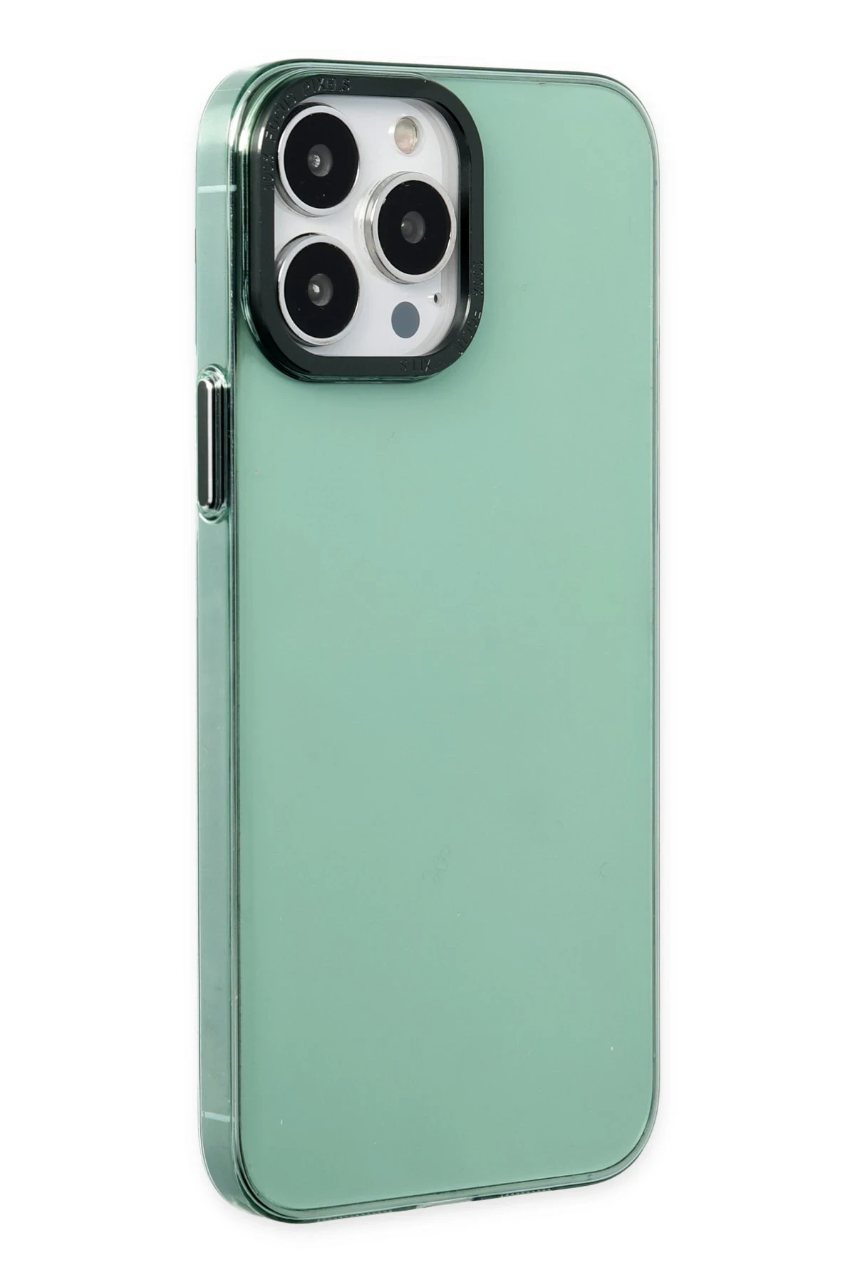 Newface Apple iPhone 13 Pro Max Kılıf Anka PC Sert Metal Kapak - Yeşil — görsel 2