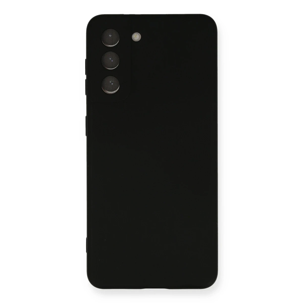 Newface Samsung Galaxy S21 FE Kılıf Nano içi Kadife Silikon - Siyah — görsel 4