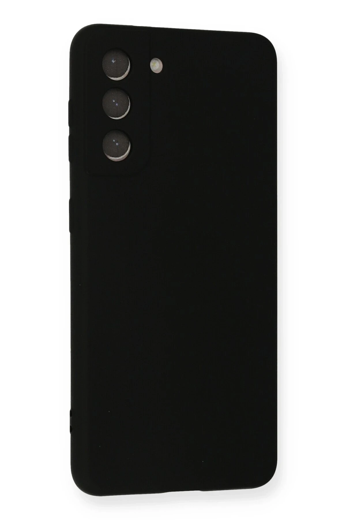 Newface Samsung Galaxy S21 FE Kılıf Nano içi Kadife Silikon - Siyah