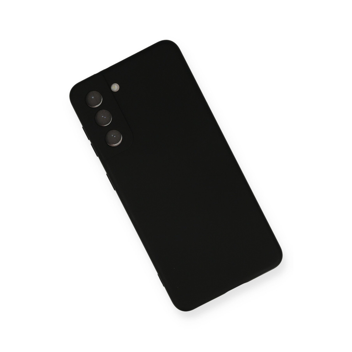 Newface Samsung Galaxy S21 FE Kılıf Nano içi Kadife Silikon - Siyah — görsel 9